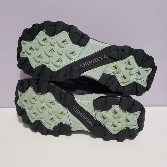 Merrell Speed Strike Gray Black Aqua Women's Sneakers Sz 8 - Picture 6 of 9